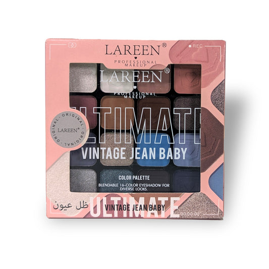 16 Shade Ultimate Vintage Jean Baby Eyeshadow Palette
